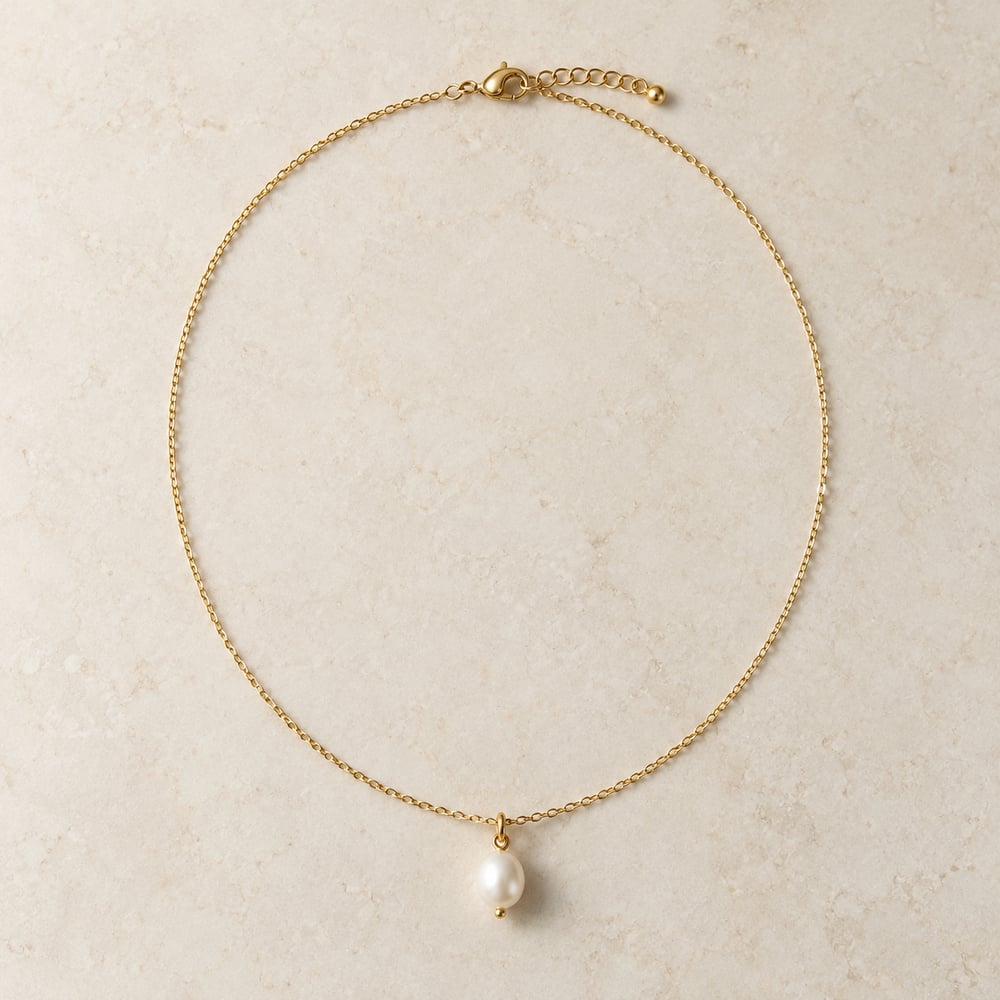 Layered necklaces, fictional demonstration product